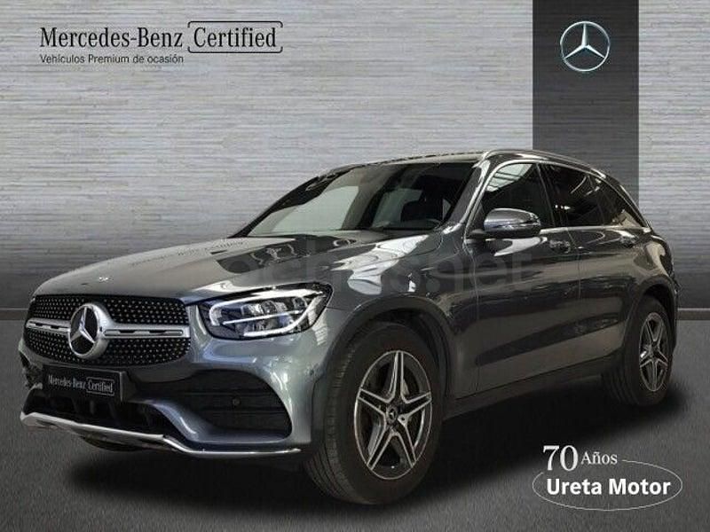 Usado Mercedes GLC220 194 CV (142 kW) 2020 Gris / plata SUV