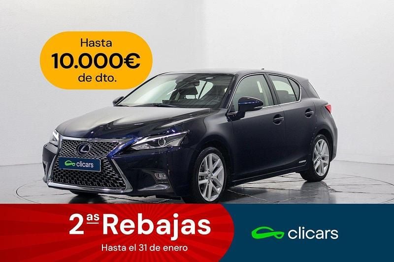 Azul Usado 2018 Lexus CT200h Executive Line | 17.390 € (Buen precio) - Imagen 1/4