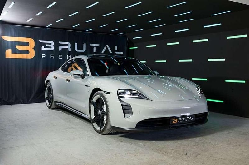 Usado Porsche Taycan 4S Sport Turismo 389 kW (530 CV) 2022 Gris Berlina