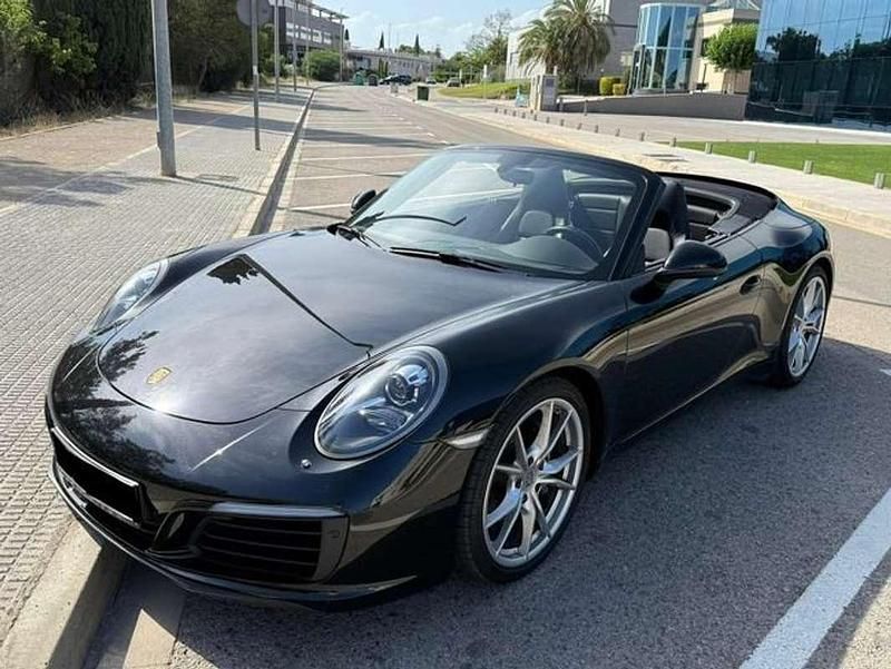 Usado Porsche 911 Carrera Cabriolet 370 CV (272 kW) 2017 Negro Descapotable