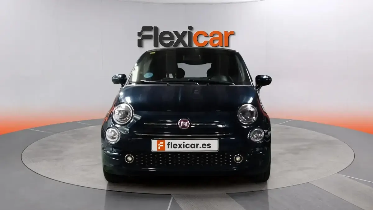 Usado Fiat 500 Lounge 71 CV (52 kW) 2020 Azul Descapotable