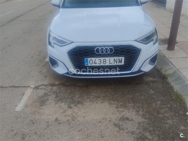 Blanco Usado 2021 Audi A3 Sportback Advanced Plus Berlina | 22.000 € (Precio justo) - Imagen 1/4