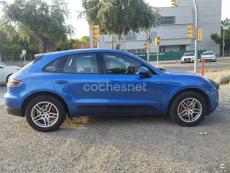 Usado Porsche Macan 258 CV (189 kW) 2014 Azul SUV