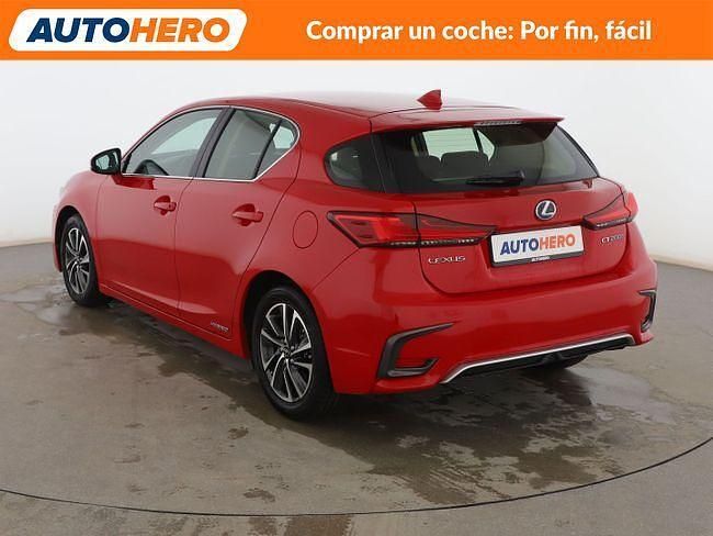 Usado Lexus CT200h Executive Line 136 CV (100 kW) 2018 Rojo Berlina