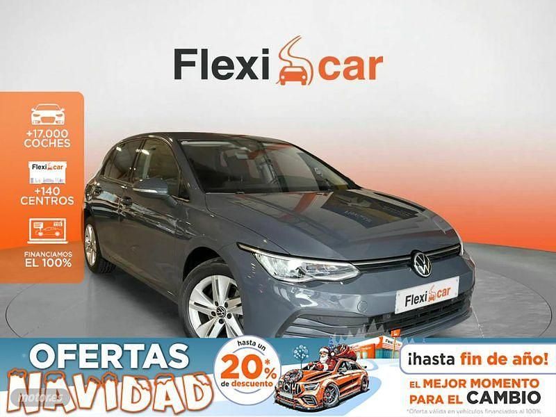 Usado VW Golf VIII Life 110 CV (80 kW) 2021 Gris Berlina