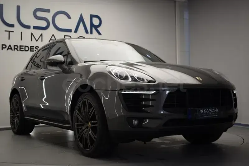 Usado Porsche Macan S 258 CV (189 kW) 2015 Gris / plata SUV