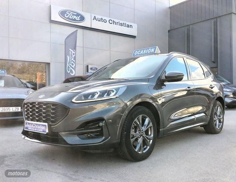 Gris Usado 2020 Ford Kuga ST-Line X SUV | 21.500 € (Buen precio) - Imagen 1/4
