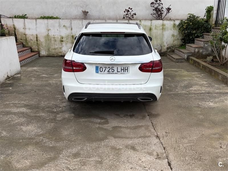 Usado Mercedes C200 160 CV (117 kW) 2020 Blanco Familiar