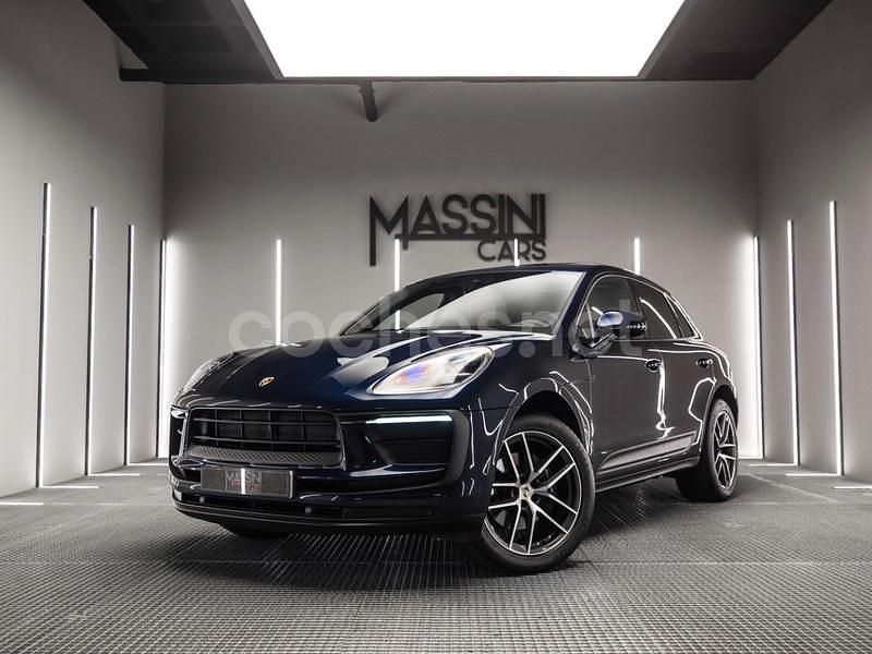 Azul Usado 2021 Porsche Macan SUV | 66.999 € (Un poco caro) - Imagen 1/4