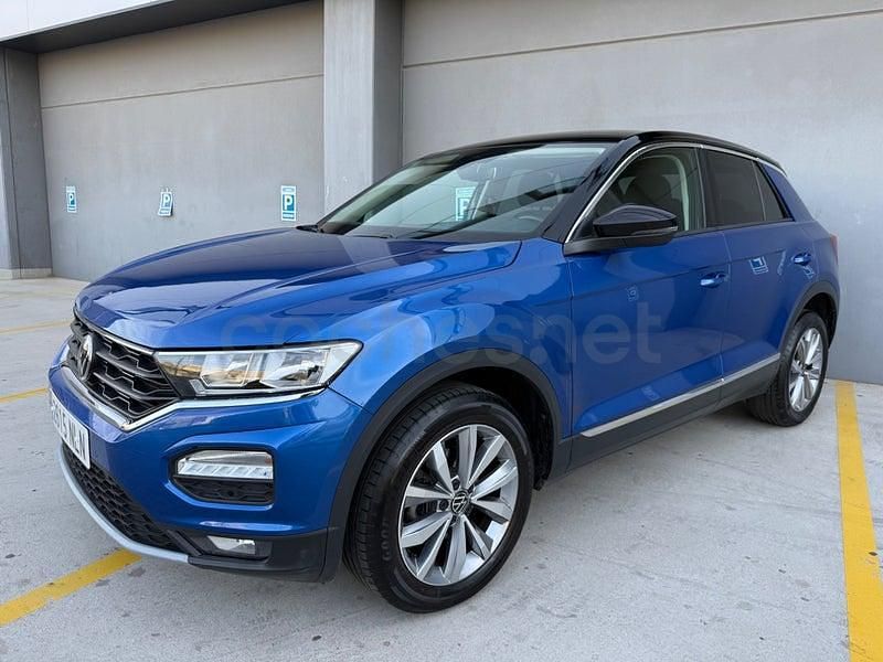 Usado VW T-Roc Advance 115 CV (84 kW) 2020 Azul SUV