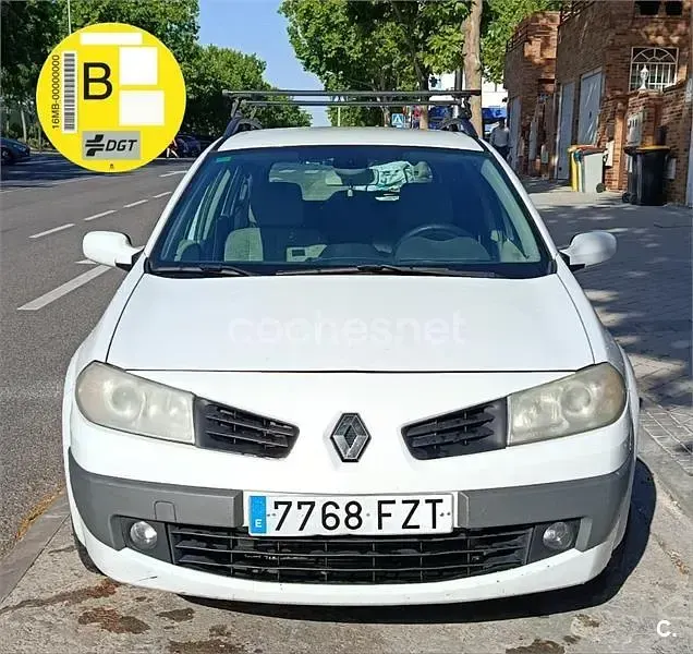 Usado Renault Mégane GrandTour 105 CV (77 kW) 2008 Blanco Familiar