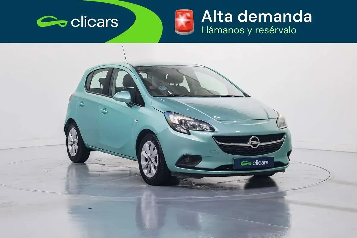 Usado Opel Corsa Selective 90 CV (66 kW) 2016 Azul Utilitario