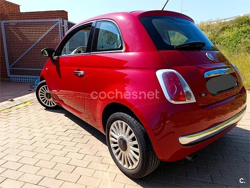 Rojo Usado 2011 Fiat 500 Lounge Berlina | 5350 € (Buen precio) - Imagen 1/4