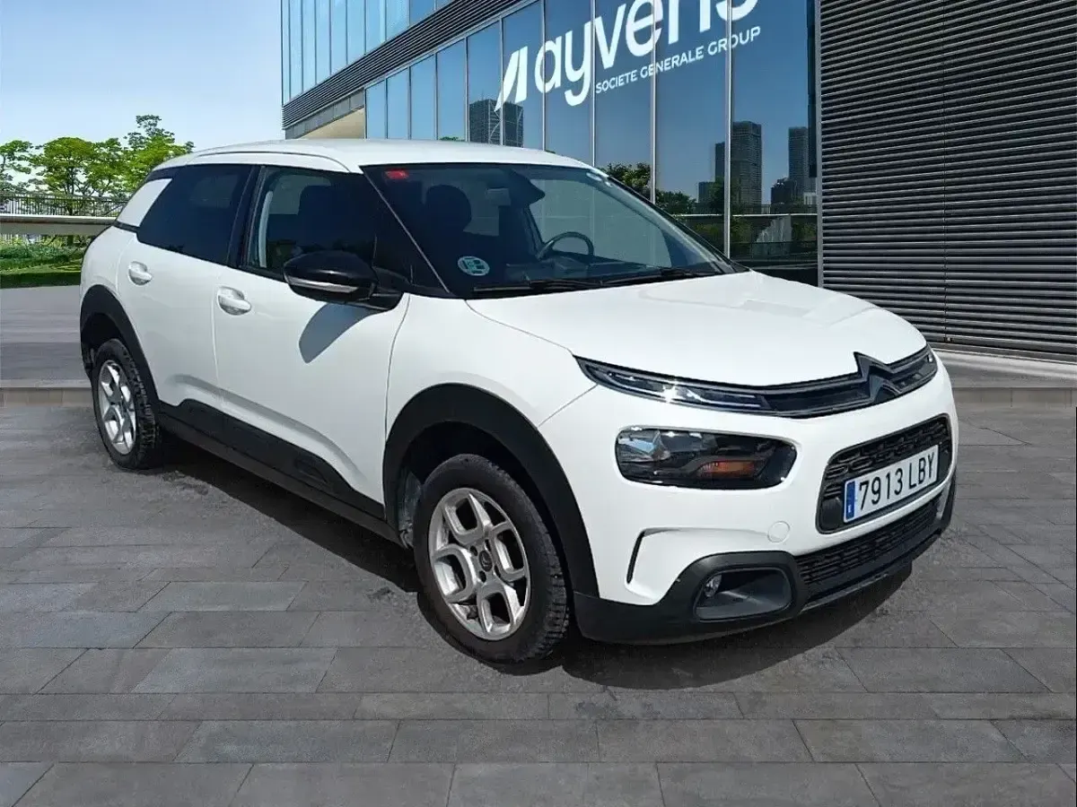 Usado Citroën C4 Cactus Feel 99 CV (72 kW) 2019 Blanco Utilitario