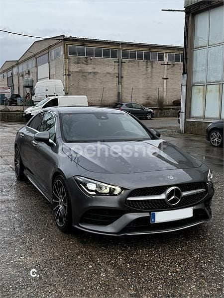 Usado Mercedes CLA200 156 CV (114 kW) 2019 Gris / plata Berlina