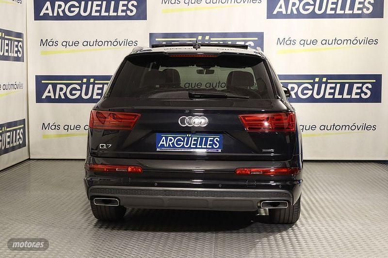 Usado Audi Q7 S-Line 272 CV (200 kW) 2016 Negro SUV