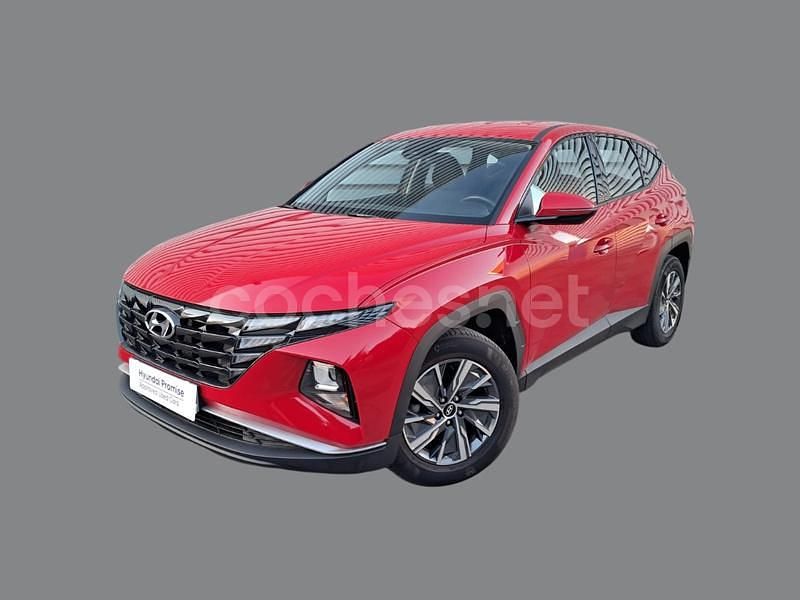 Rojo Usado 2024 Hyundai Tucson SUV | 23.900 € (Buen precio) - Imagen 1/4