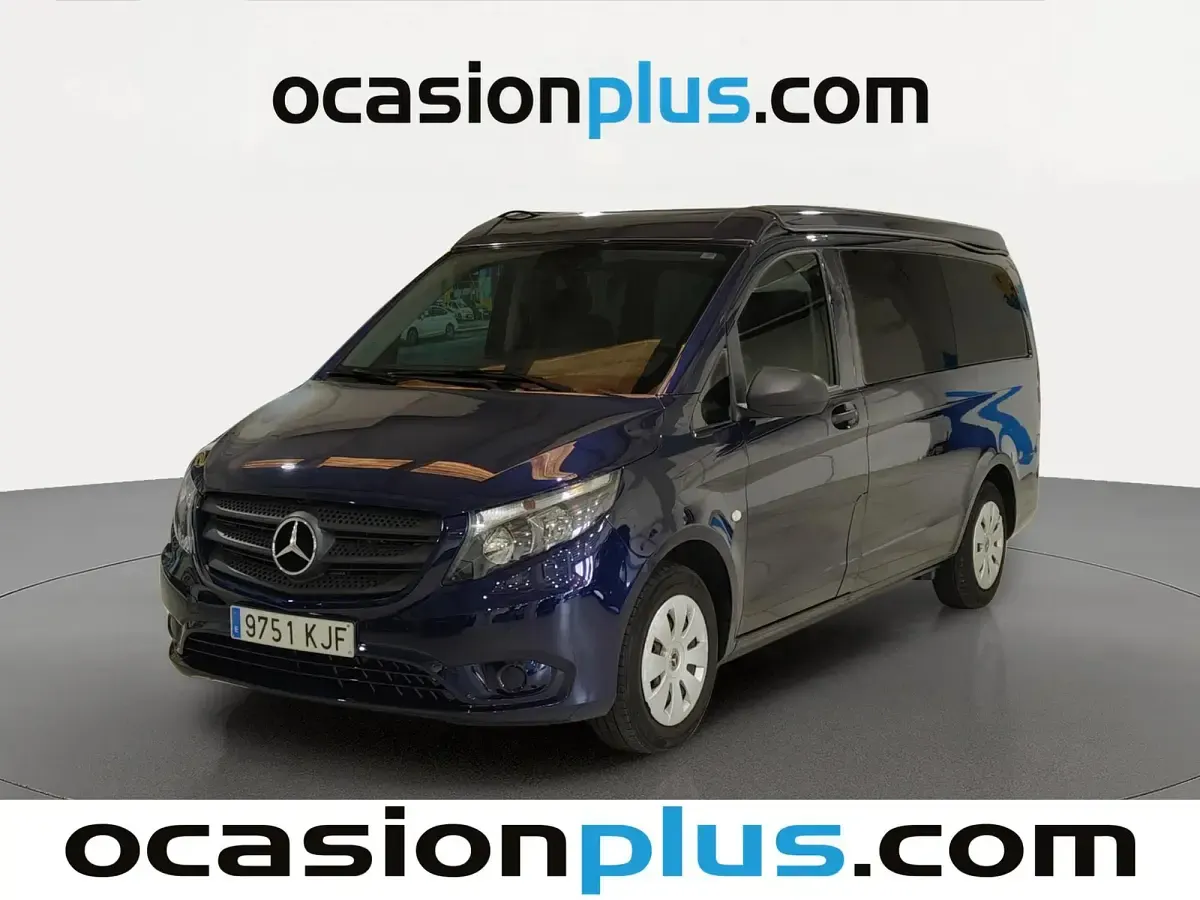 Usado Mercedes Vito 136 CV (100 kW) 2018 Azul Van