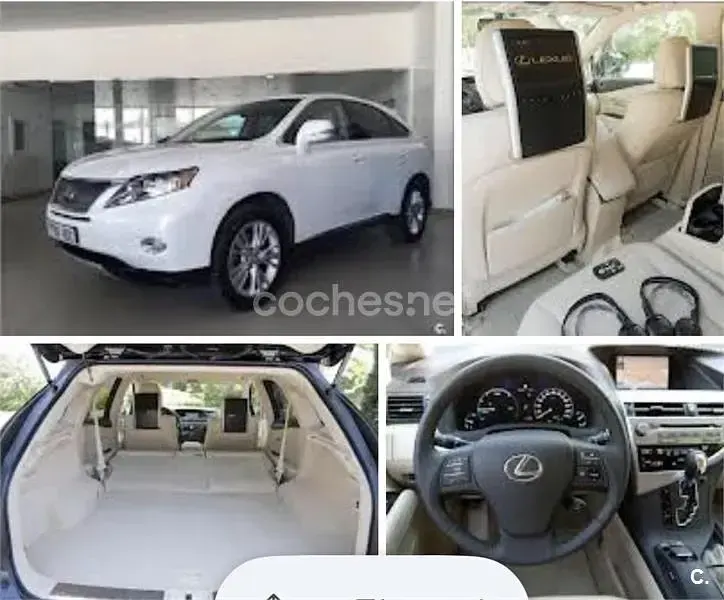Usado Lexus RX450h President Line 299 CV (219 kW) 2011 Blanco SUV