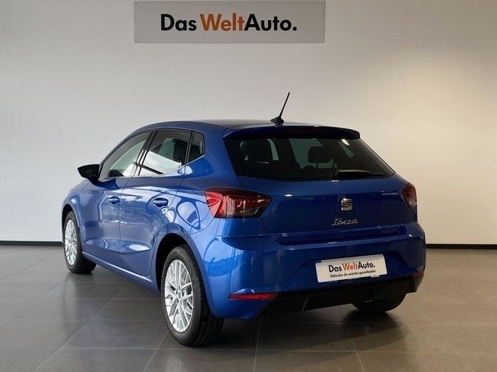 Azul Usado 2024 Seat Ibiza | 20.490 € (Un poco caro) - Imagen 1/4