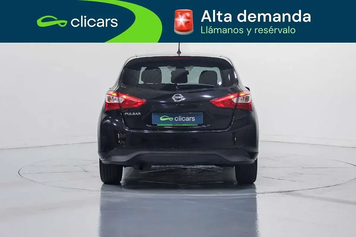 Usado Nissan Pulsar Acenta 116 CV (85 kW) 2018 Negro Utilitario