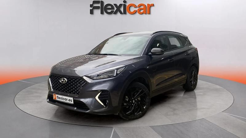 Usado Hyundai Tucson N Line 136 CV (100 kW) 2019 Gris SUV