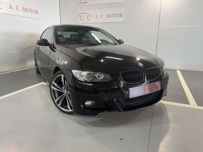 Negro Usado 2007 BMW 325 Cabriolet Descapotable | 12.800 € (Precio justo) - Imagen 1/4