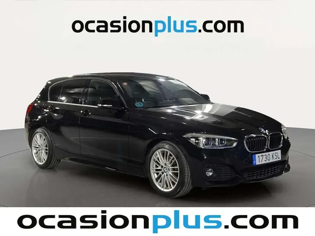 Usado BMW 118 150 CV (110 kW) 2018 Negro Utilitario