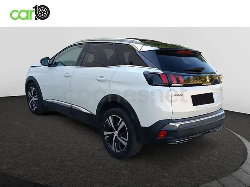 Usado Peugeot 3008 GT-line 130 CV (95 kW) 2020 Blanco SUV