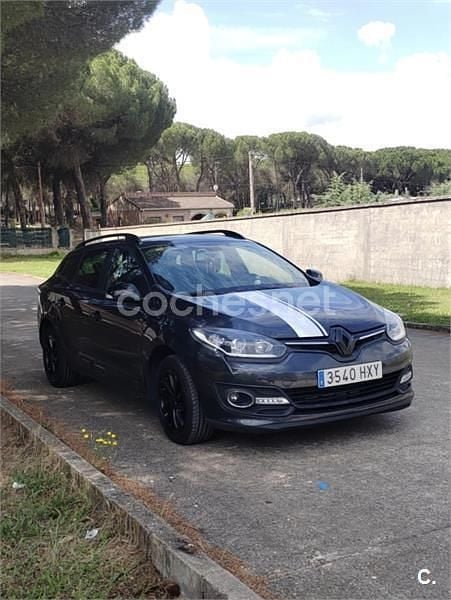 Negro Usado 2014 Renault Mégane GrandTour LIMITED Familiar | 5500 € (Super precio) - Imagen 1/4