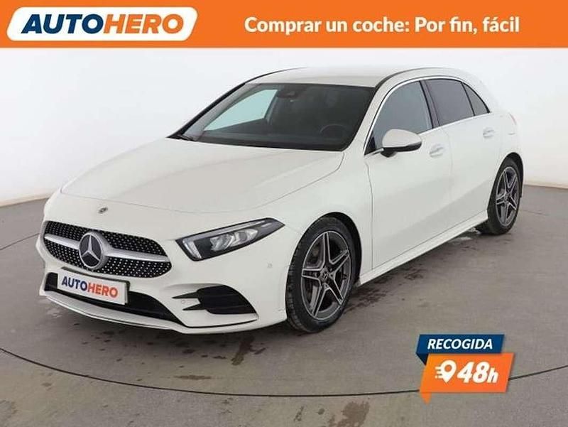 Blanco Usado 2020 Mercedes A200 AMG line Berlina | 27.904 € (Buen precio) - Imagen 1/3