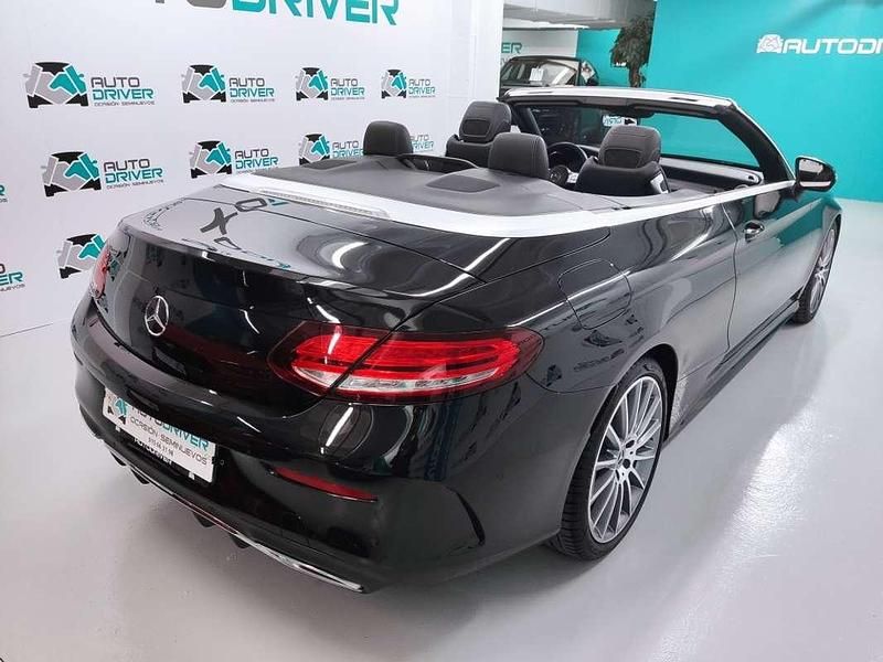 Usado Mercedes C220 194 CV (142 kW) 2020 Negro Descapotable