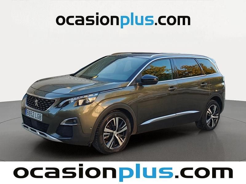 Gris Usado 2020 Peugeot 5008 GT SUV | 19.991 € (Buen precio) - Imagen 1/4