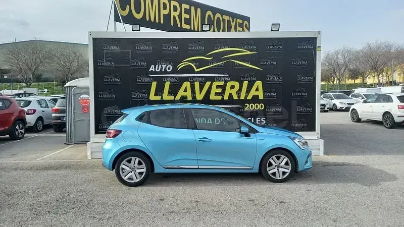 Usado Renault Clio V Intens 101 CV (74 kW) 2020 Azul Berlina