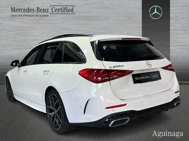 Usado Mercedes C200 163 CV (119 kW) 2022 Blanco polar