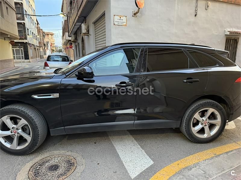 Negro Usado 2017 Jaguar F-Pace Prestige SUV | 14.000 € (Precio justo) - Imagen 1/4