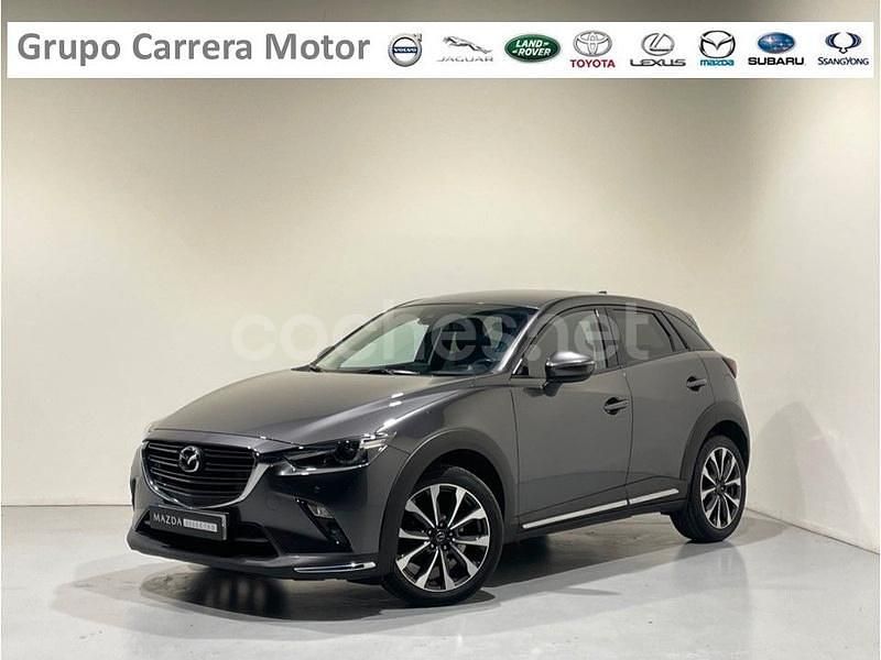 Gris / plata Usado 2021 Mazda CX-3 SUV | 19.450 € (Precio justo) - Imagen 1/4