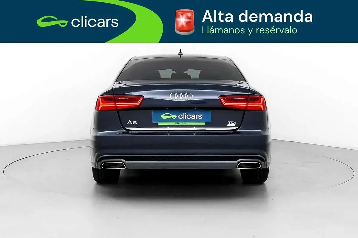 Usado Audi A6 190 CV (139 kW) 2018 Azul Berlina
