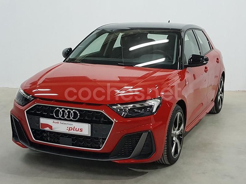 Rojo Usado 2025 Audi A1 Sportback S-Line Utilitario | 29.500 € (Caro) - Imagen 1/4