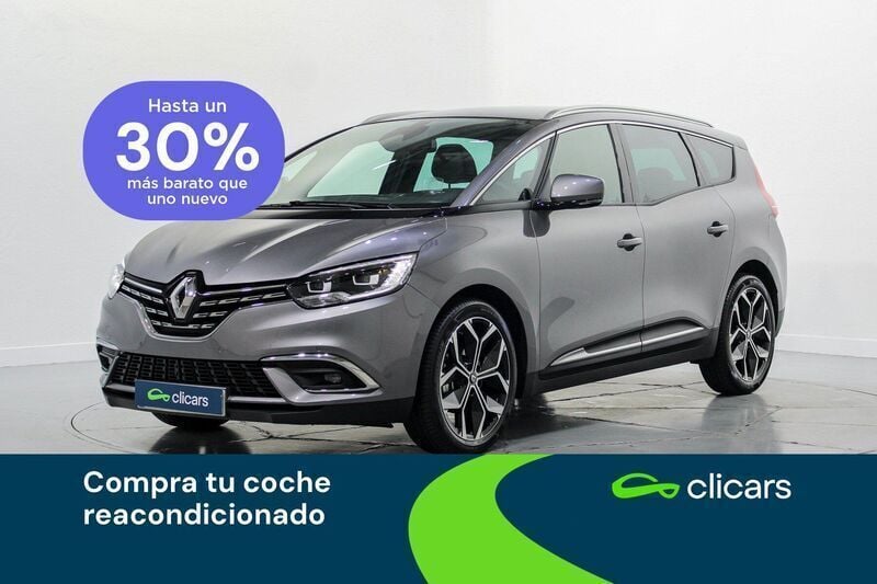 Gris Usado 2023 Renault Grand Scénic IV Techno Monovolumen | 24.490 € (Precio justo) - Imagen 1/4