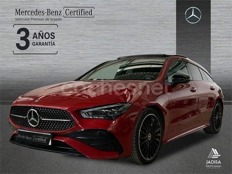 Rojo Usado 2024 Mercedes CLA200 Familiar | 41.990 € (Caro) - Imagen 1/4