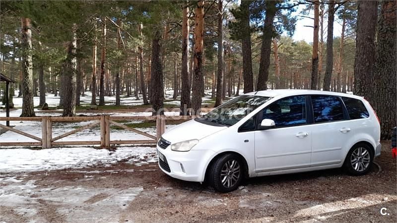 Usado Ford C-MAX Ghia 109 CV (80 kW) 2009 Blanco Monovolumen