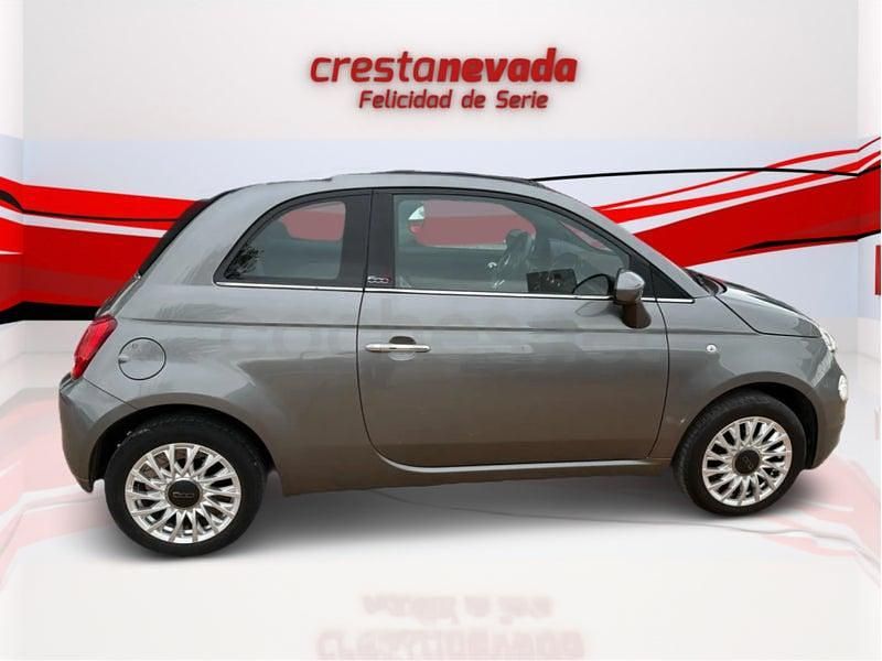 Usado Fiat 500C Lounge 69 CV (50 kW) 2020 Gris / plata Descapotable