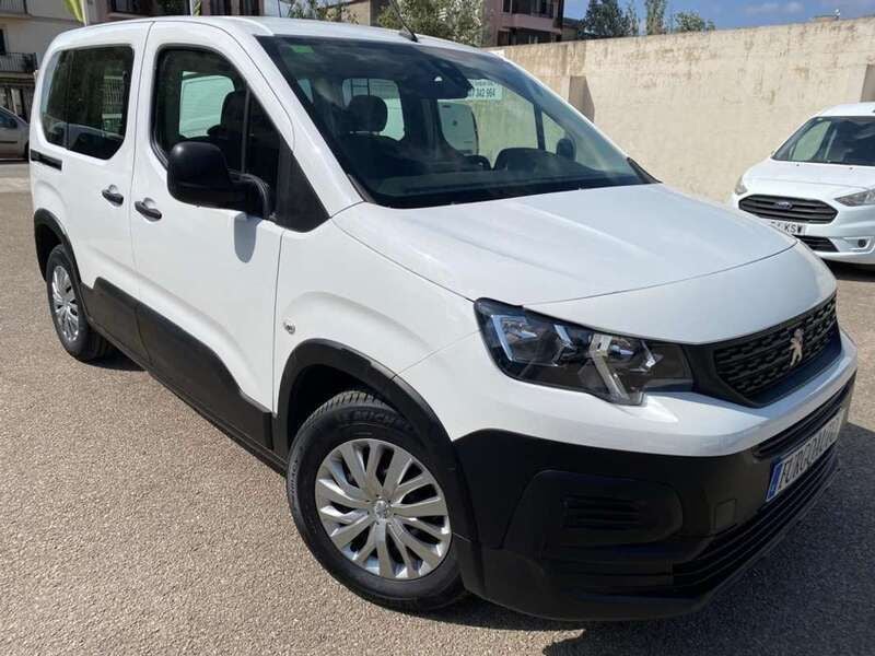 Blanco Usado 2019 Peugeot Rifter Active Monovolumen | 16.500 € (Precio justo) - Imagen 1/4