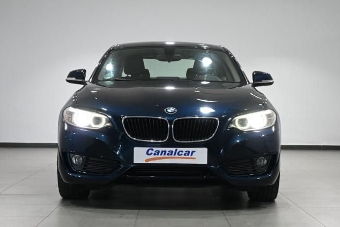 Usado BMW 218 150 CV (110 kW) 2016 Azul Coupe