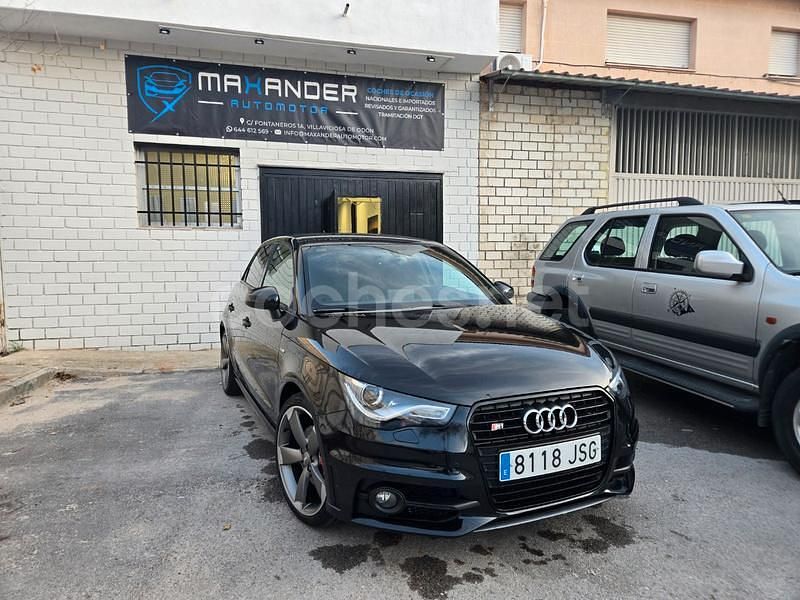 Negro Usado 2012 Audi A1 Sportback Design Utilitario | 13.490 € (Precio justo) - Imagen 1/4