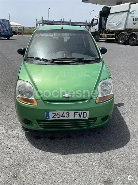 Usado Chevrolet Matiz SX 65 CV (47 kW) 2005 Verde Utilitario