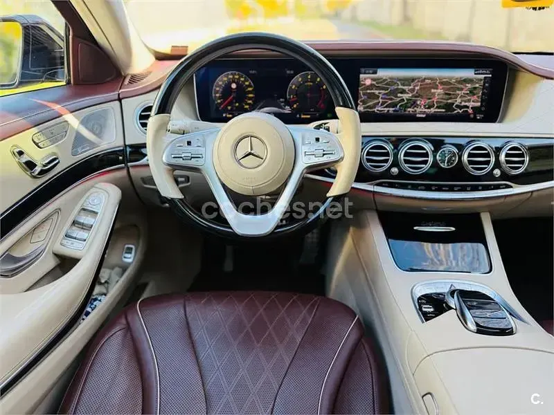 Usado Mercedes S560 469 CV (344 kW) 2019 Negro Berlina