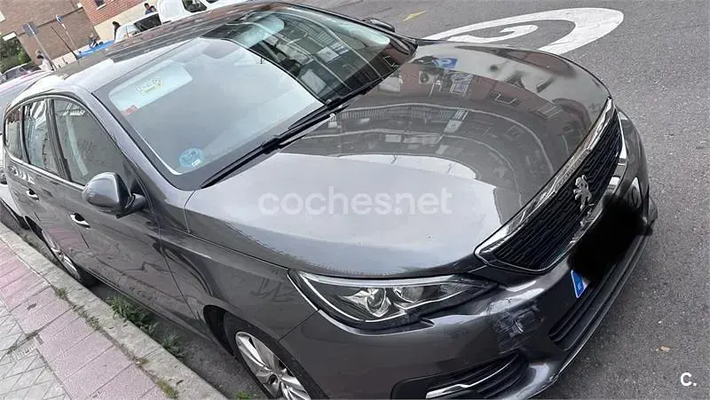 Usado Peugeot 308 SW Access 110 CV (80 kW) 2019 Gris / plata Familiar
