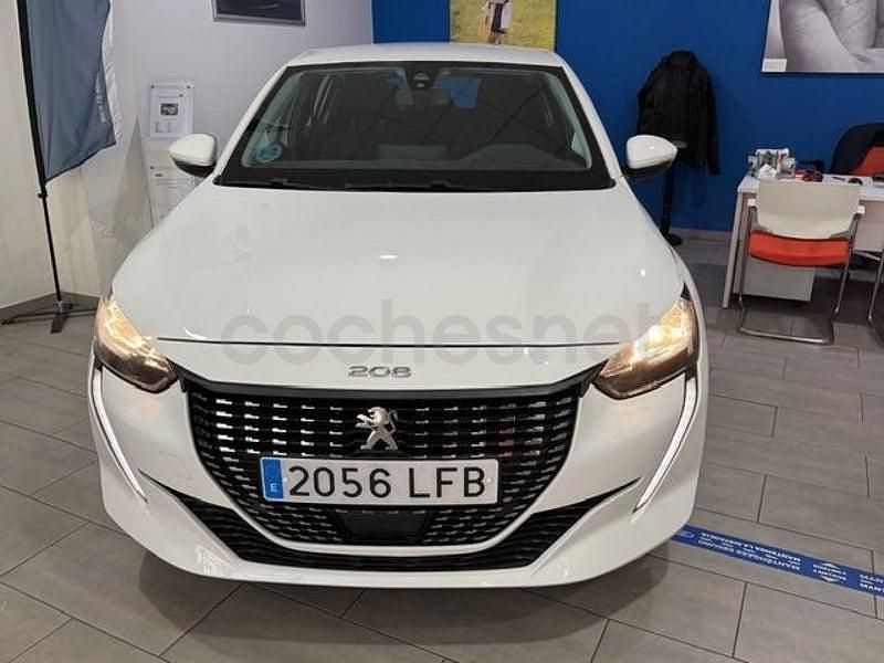 Usado Peugeot 208 Active 100 CV (73 kW) 2020 Blanco Utilitario